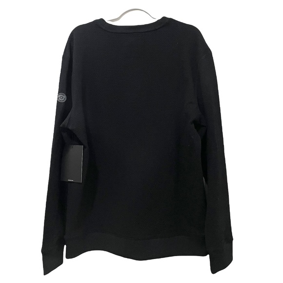 Guess, Alpine Performance Sweatshirt, Jet Black, XL, Men’s, Long Sleeve Crewneck - Picture 5 of 16